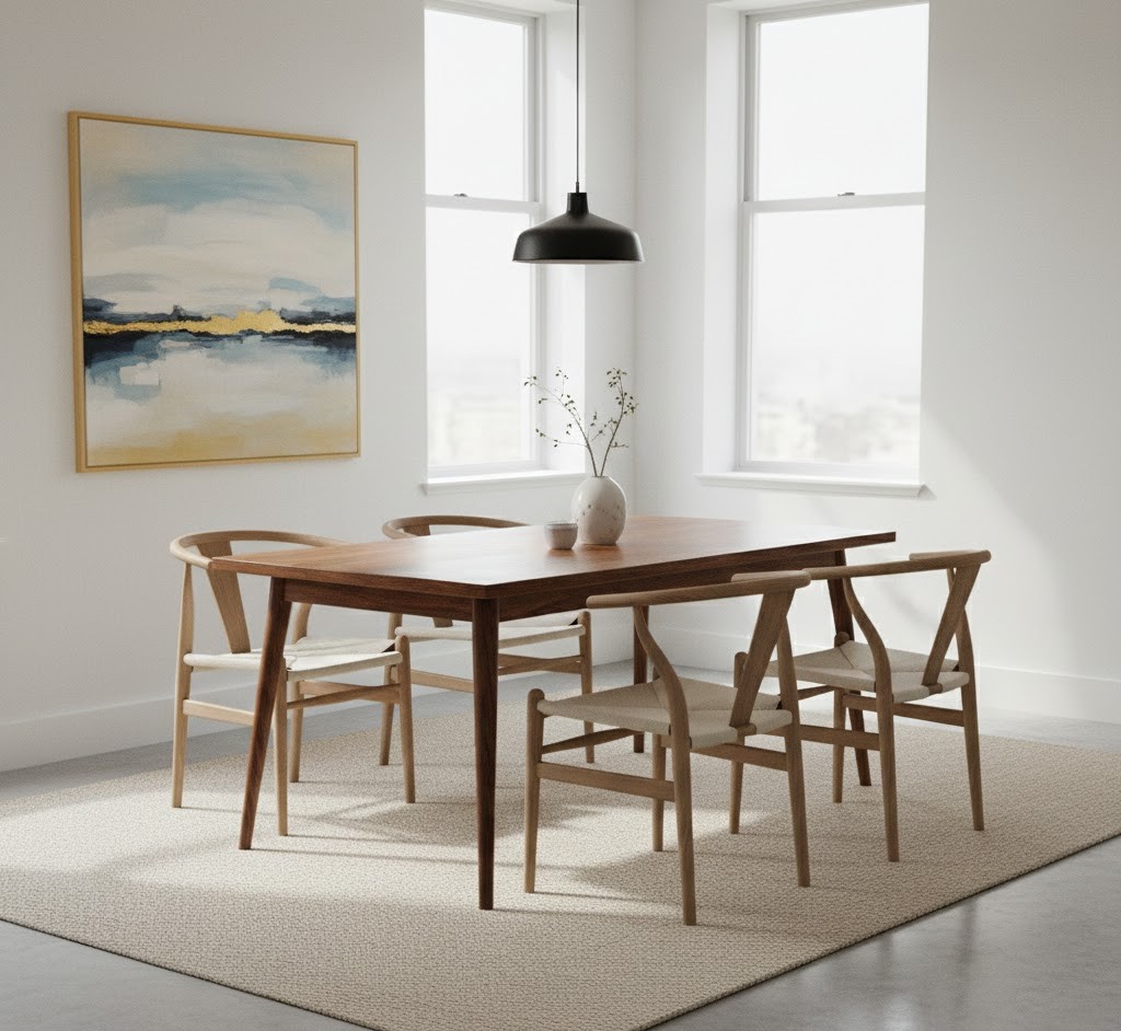 Gjenopplivet spisebord